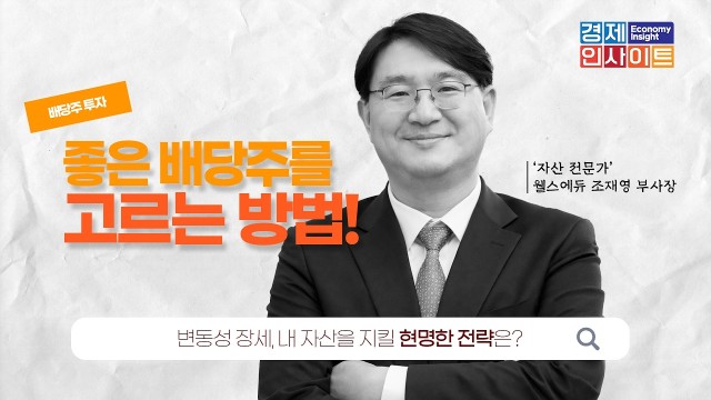  배당주 투자, 지금이 '황금기'인 이유! | 웰스에듀 조재영 부사장 [경제 인사이트]