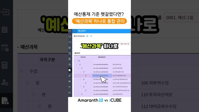 예산통제, 영리? 비영리? 헷갈려서 틀렸다면? 이제 ‘예산과목’ 하나로 끝! #shorts #amaranth…